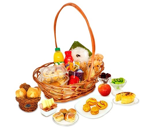 Produto Cesta Coração de Mãe