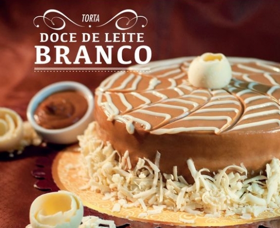 Produto Torta Doce de Leite Branco